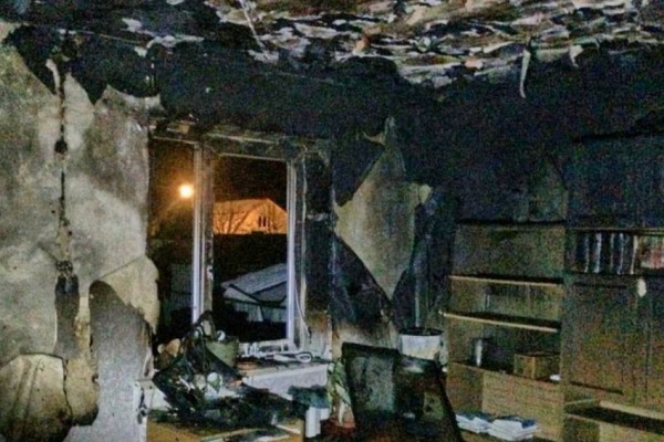 В Смоленском районе в деревне Богородицкое сгорела квартира