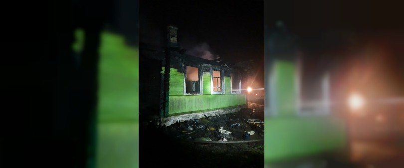 При пожаре в Велижском районе погибла женщина