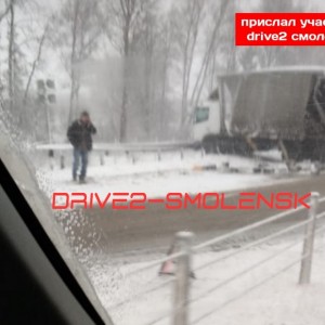 Снегопад в Смоленске обернулся чередой аварий на дорогах