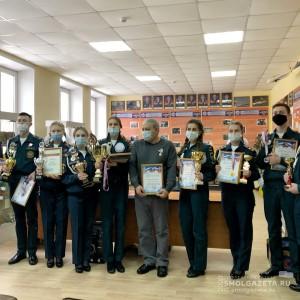 Ученики пожарно-спасательного класса средней школы №28 получили награды