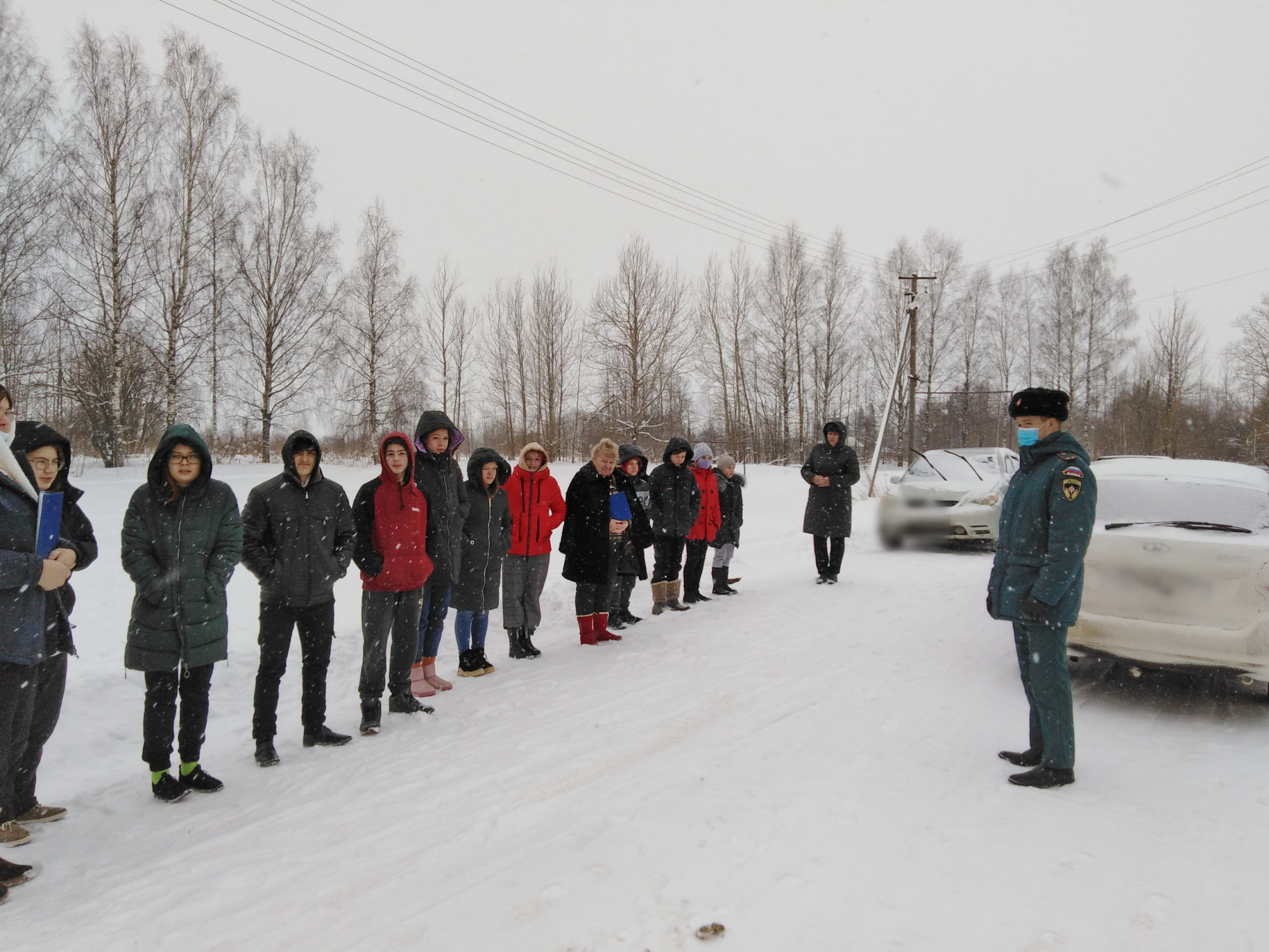 Сычевские школьники приняли участие в учебной эвакуации