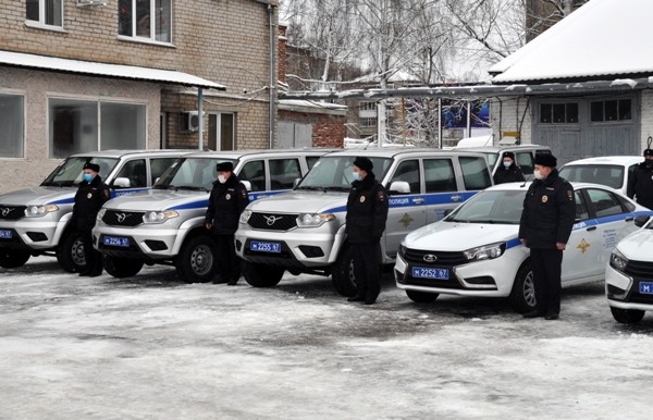Смоленская полиция получила новые автомобили