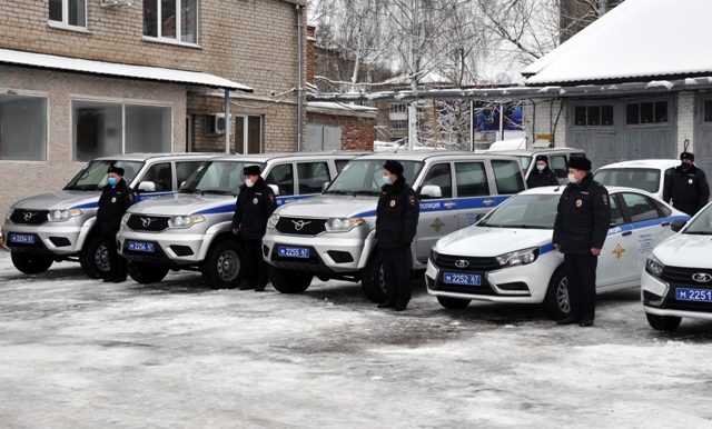 Смоленская полиция получила новые автомобили