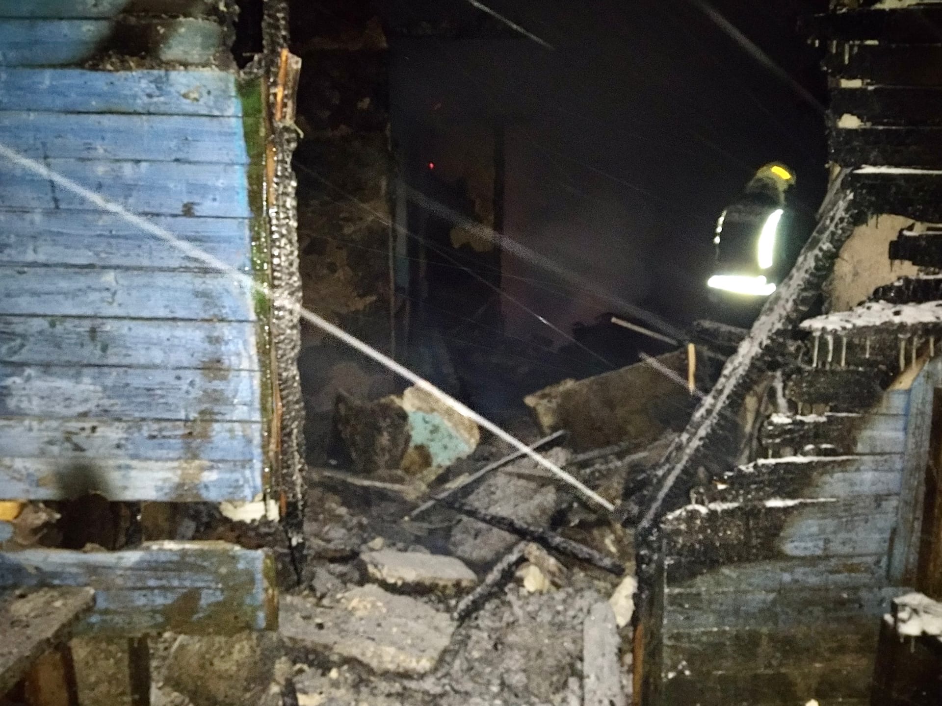 В деревне Каблуково при пожаре погиб человек