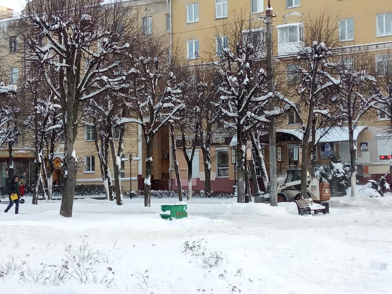 17 февраля на Смоленщине вновь пройдёт снег, но лёгкий