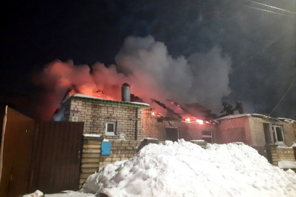 За сутки в Смоленске спасатели дважды выезжали на возгорания в жилых домах