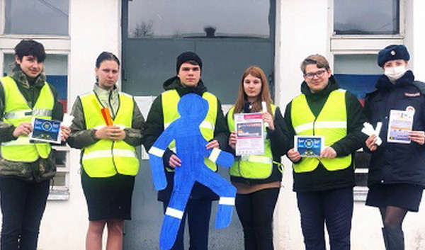 В Починковском районе прошла акция «Будь ярче – сохрани жизнь!»