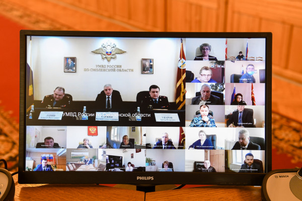 В администрации Смоленской области обсудили вопросы обеспечения правопорядка в регионе