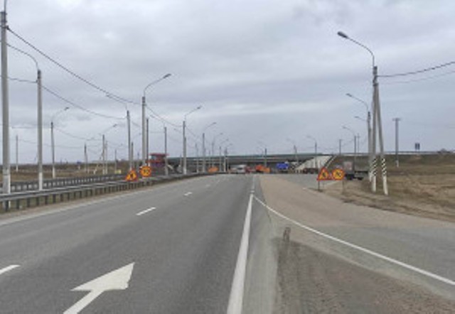 Ремонтировать поврежденный мост на въезде в Смоленск будут до конца октября