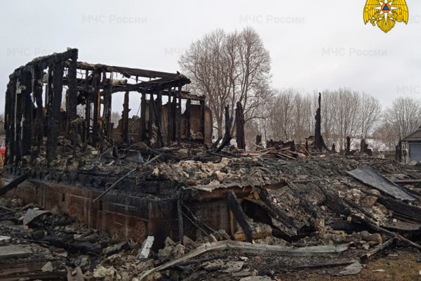 За сутки в Смоленской области сгорели два жилых дома