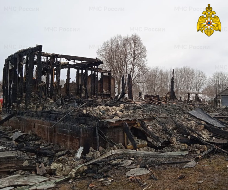 За сутки в Смоленской области сгорели два жилых дома