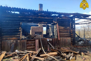 В деревне Котово в отсутствие хозяев горел жилой дом
