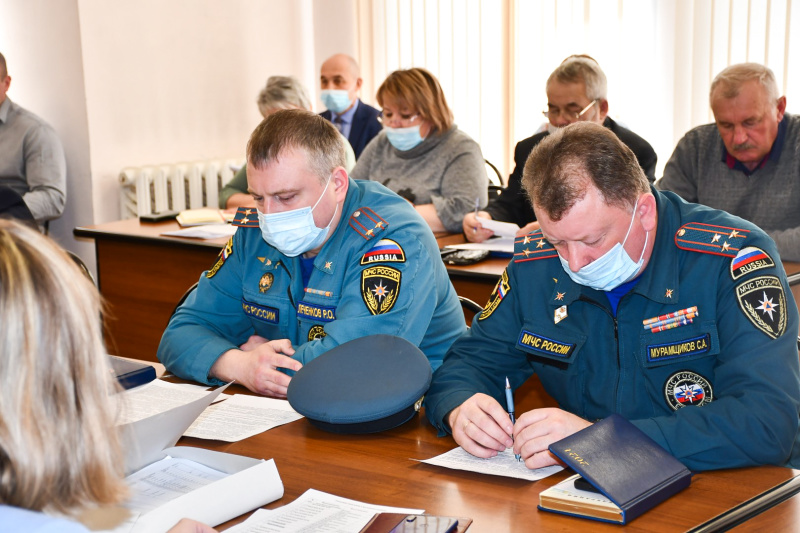 В Смоленском районе прошло заседание комиссии по предупреждению и ликвидации ЧС
