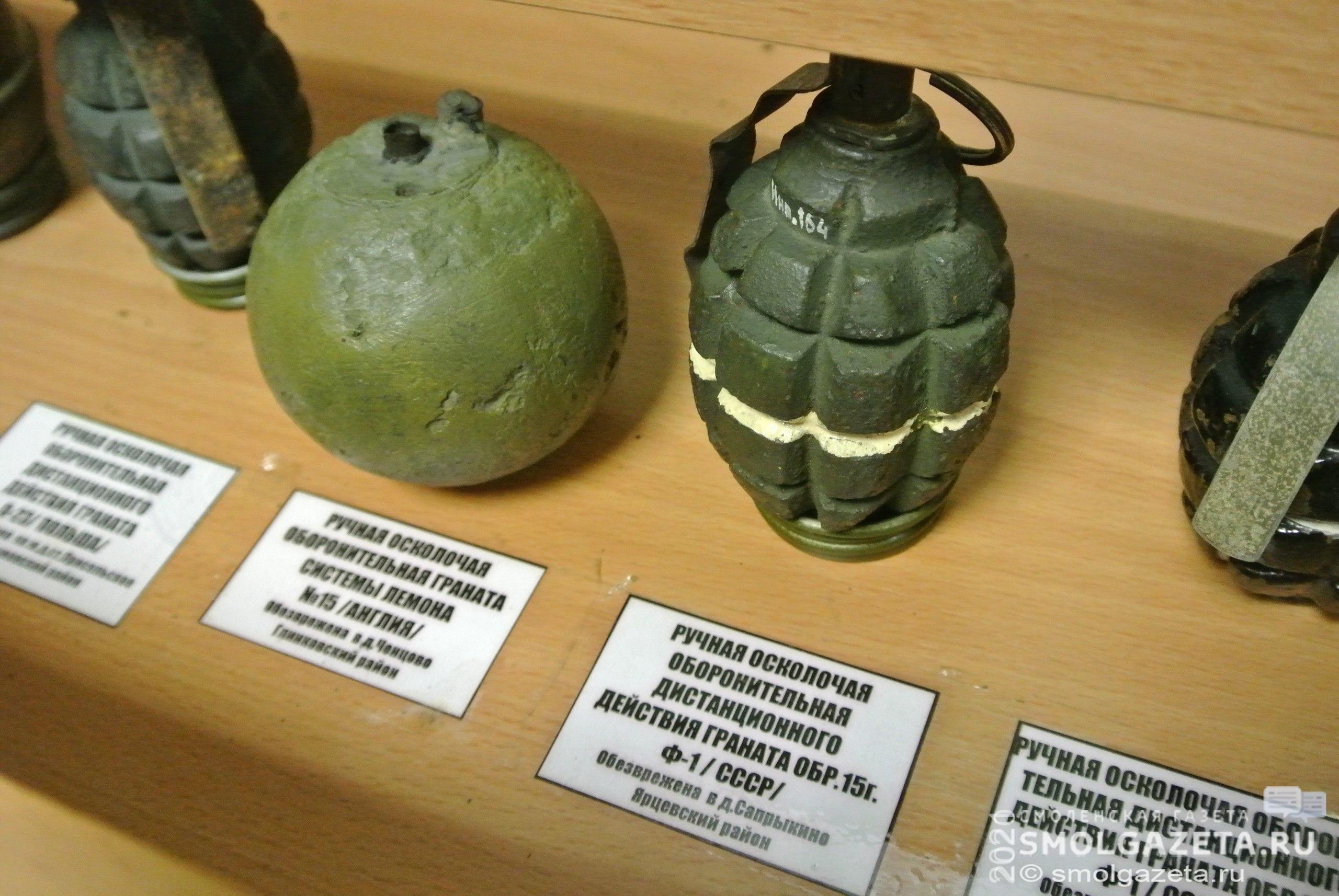 В Смоленской области нашли 27 боеприпасов времен Великой Отечественной войны