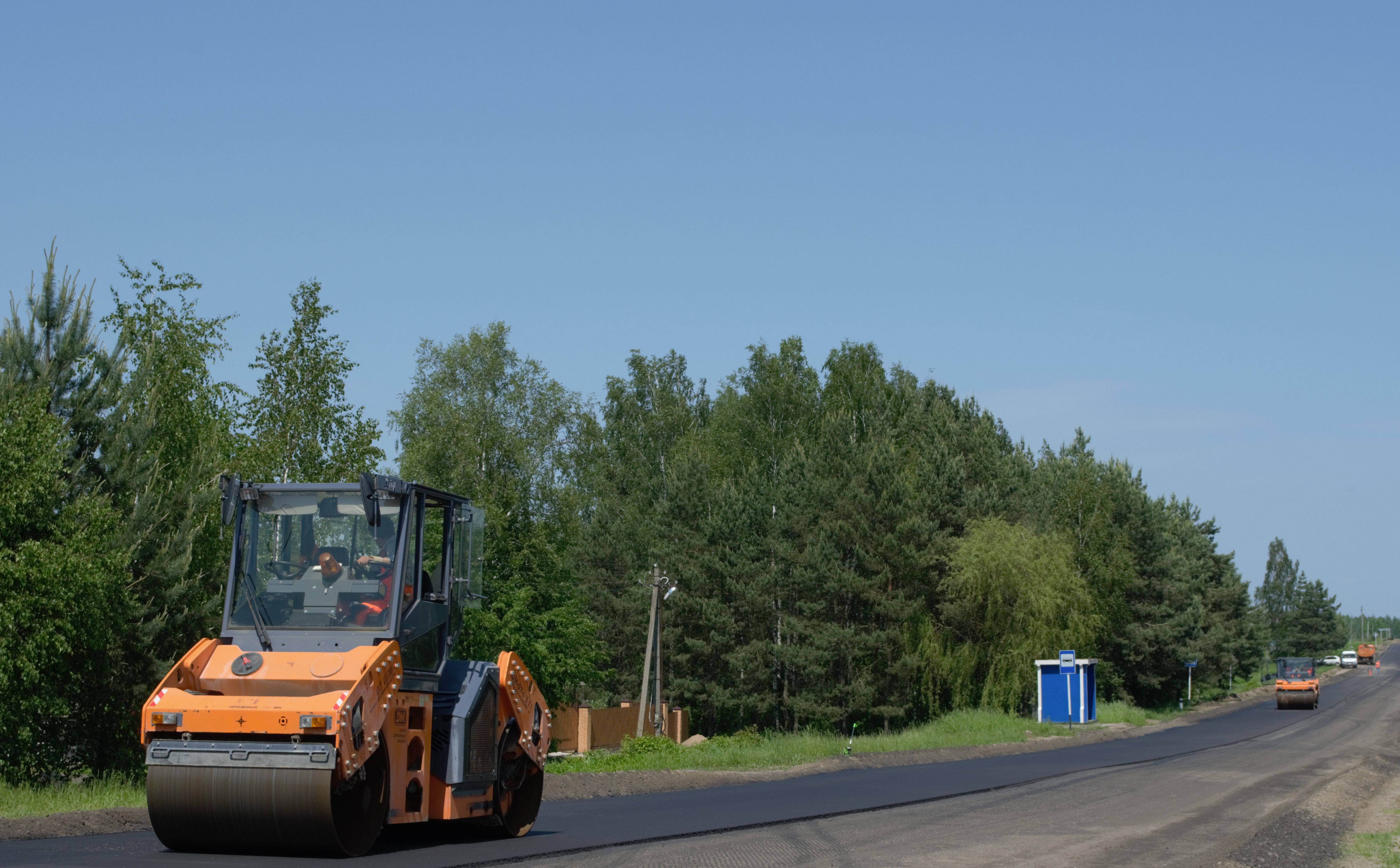 Два участка дороги Вязьма-Темкино отремонтируют в Смоленской области в этом году 
