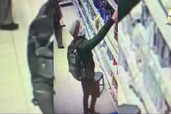 Смоленская полиция разыскивает подозреваемого в грабеже из магазина