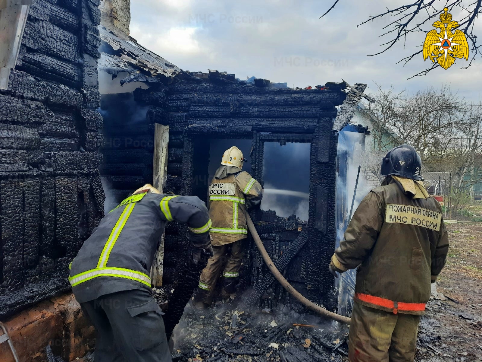 В Смоленске горел жилой дом