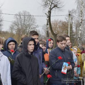 В Смоленске торжественно открыли международный памятник героям-подпольщикам
