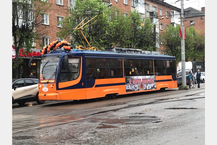 8 мая по улицам Смоленска пройдет Трамвай Победы