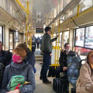 В Смоленске начал курсировать туристический трамвай