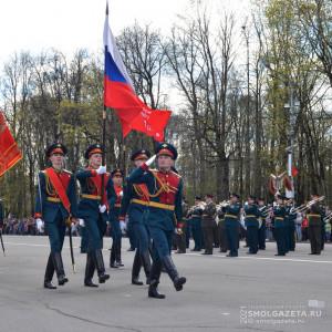 Парад Победы в Смоленске: более тысячи участников, 27 единиц техники