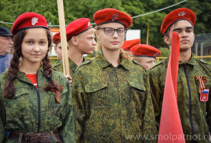 Военно-спортивная игра «Зарница» прошла в городе Смоленске