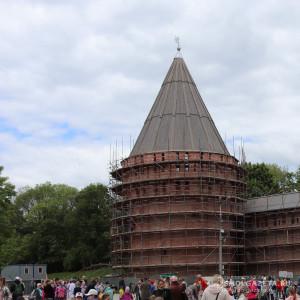 В Смоленске продолжается комплексная реставрация Громовой башни
