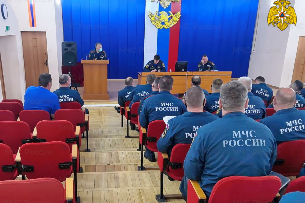 В Смоленске прошел сбор с начальниками местных пожарно-спасательных гарнизонов