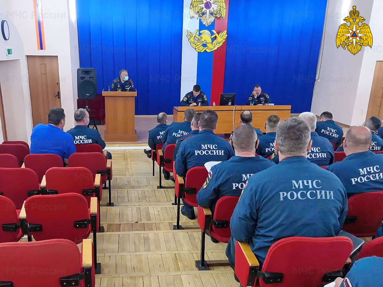 В Смоленске прошел сбор с начальниками местных пожарно-спасательных гарнизонов