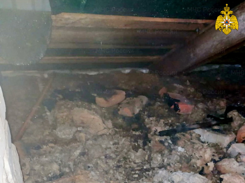 В Руднянском районе произошел пожар в жилом частном доме