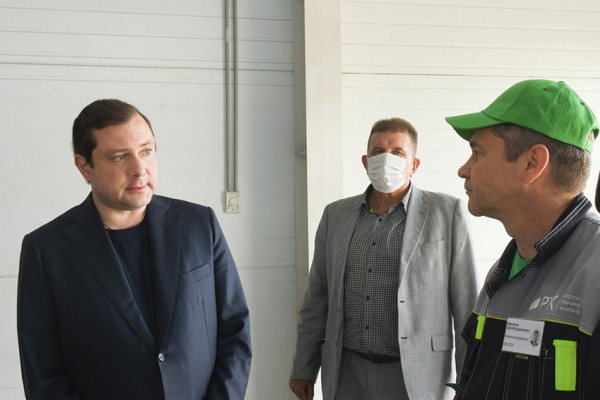 Алексей Островский рассказал о ходе реализации инвестпроекта в Рославльском районе