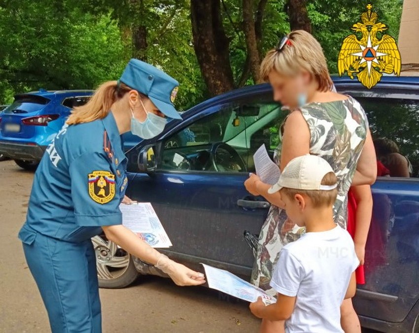 Жителям Смоленска напомнили о пожарной безопасности