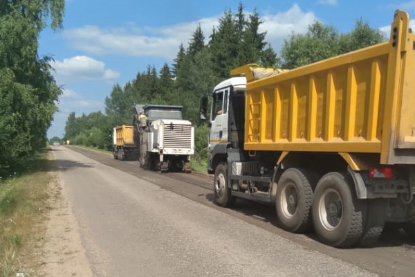 Стартовал ремонт дороги на Пржевальское