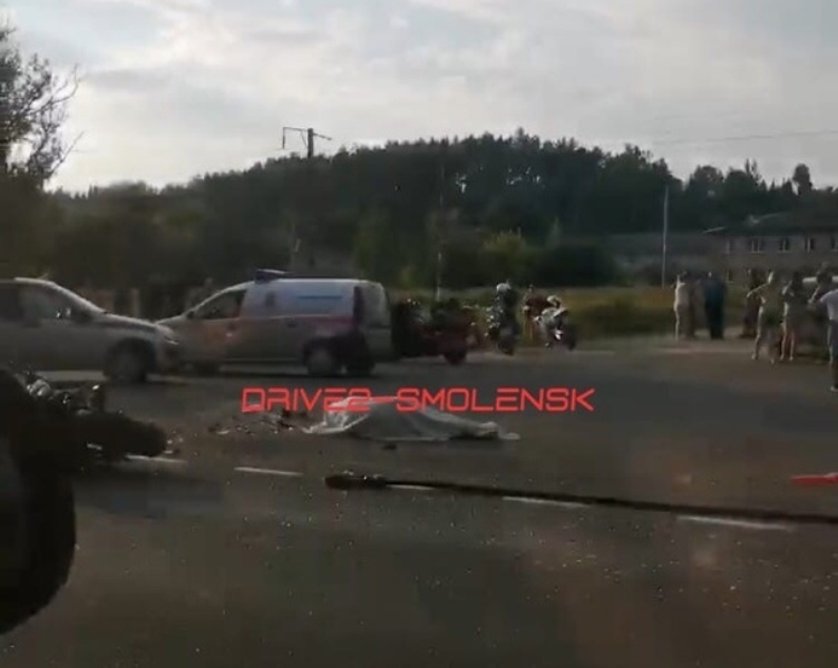 В Смоленске в ДТП погиб мотоциклист