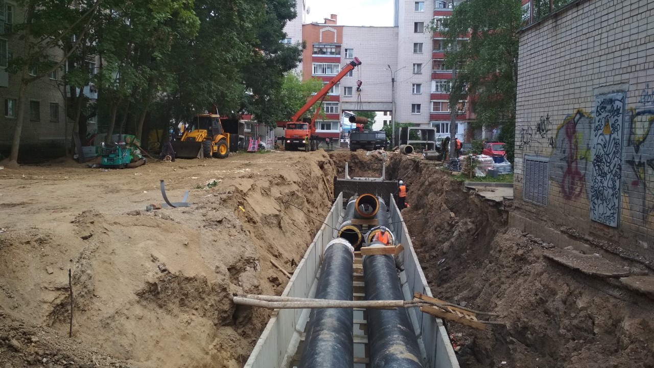 «Квадра» завершает масштабную замену изношенных трубопроводов в Смоленске