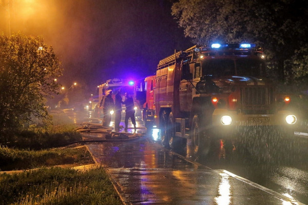 В Дорогобужском районе при пожаре погибла женщина