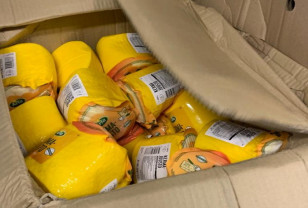В Ярцевском районе задержали более трёх тонн санкционного сливочного масла и сыра