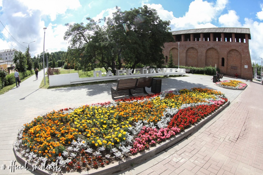 В Смоленске ежегодно обустраивают 113 цветников
