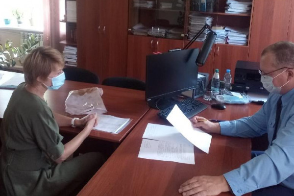 Заместитель прокурора области провел личный прием жителей Новодугинского и Сычевского районов