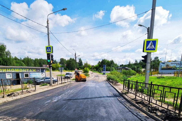 В Смоленске продолжается активный ремонт дорог