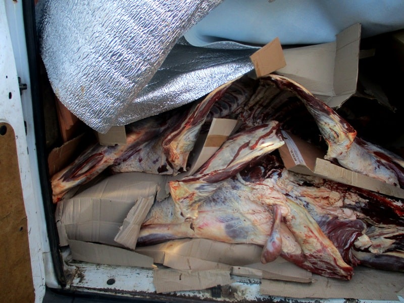 12 тонн нелегальных мяса и рыбы утилизировали в Смоленской области