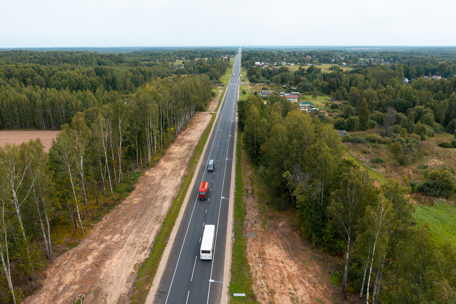 В Смоленской области отремонтировали семикилометровый участок трассы А-130
