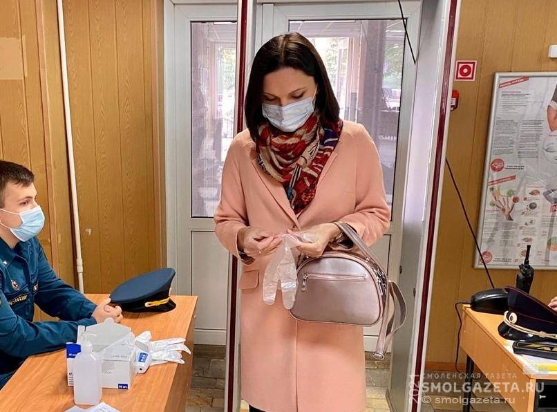 На избирательных участках в Смоленской области соблюдаются все меры профилактики коронавирусной инфекции