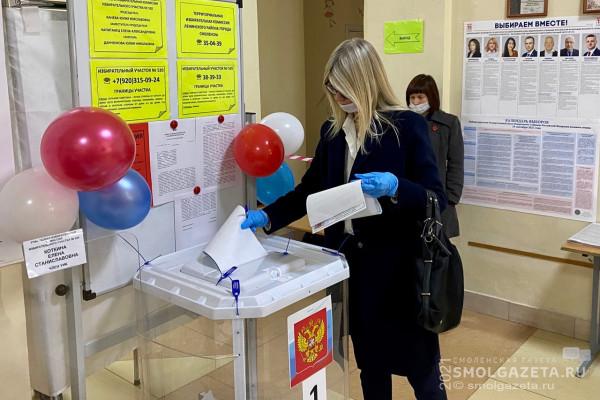 Явка избирателей в первые часы голосования 19 сентября на Смоленщине составила 27,03%