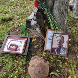 В Починке захоронили останки красноармейцев, павших в годы Великой Отечественной войны