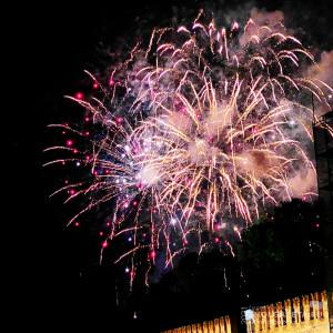 В Смоленске празднование Дня города завершилось красочным фейерверком