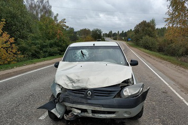 В Смоленском районе пассажир автомобиля получил травмы в ДТП