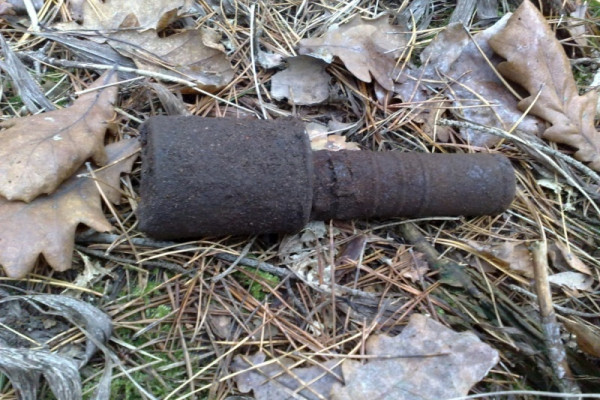 В деревне Раздорово нашли ручную гранату времен войны