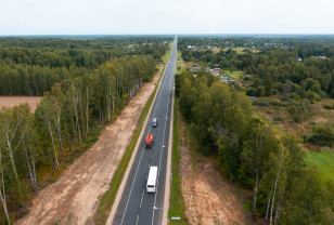 В Смоленской области завершили поверхностную обработку трассы Р-120