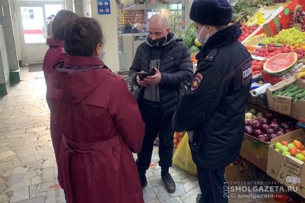 В Смоленске продолжаются антиковидные рейды по общественным местам